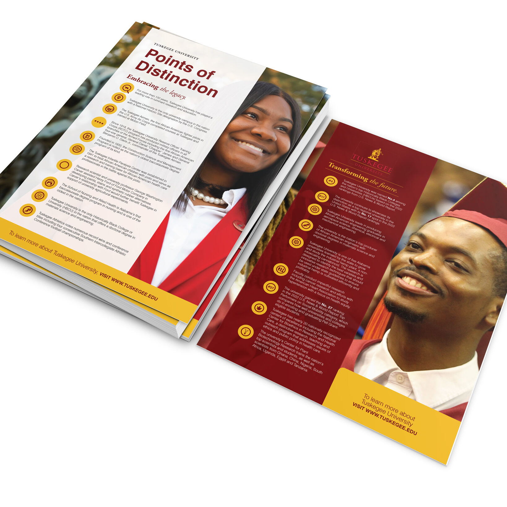 TuskeegeeUniv Marketing brochures for Tuskegee University
